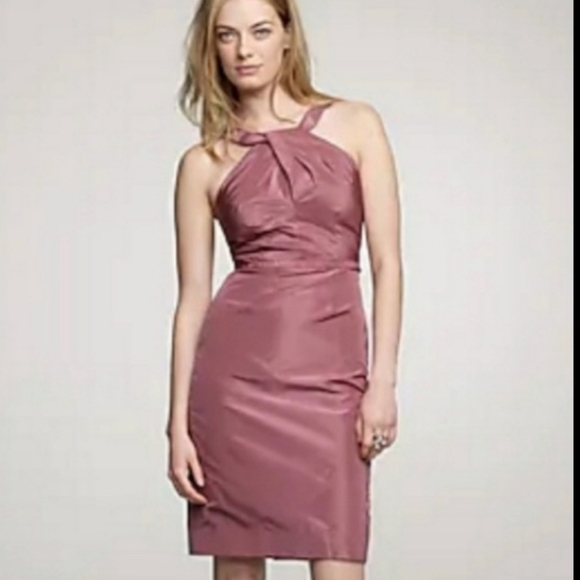 J. Crew Dresses & Skirts - NWT J. Crew Gracie 100% Silk Taffeta Dress Burgundy Size 16 Womens